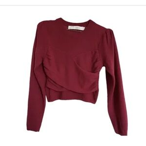 IRO Burgundy sweater